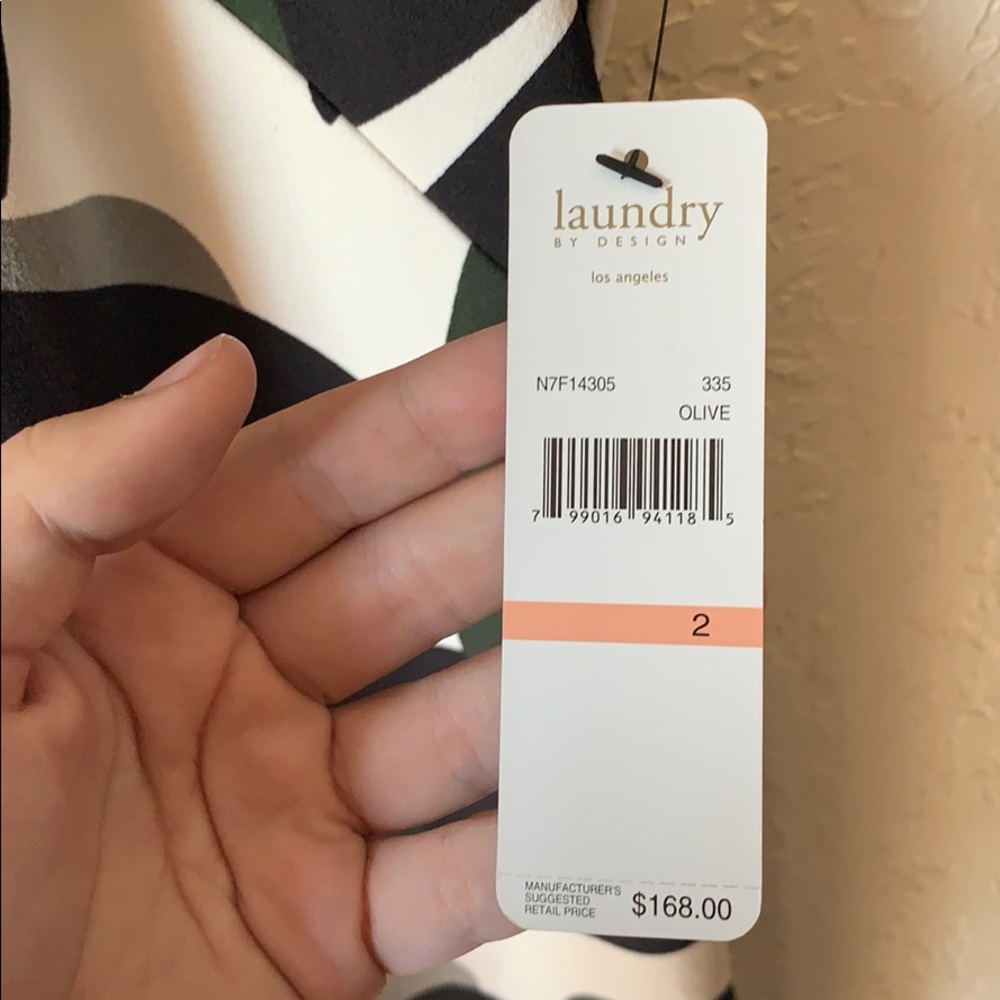 Brand New - Laundry Patterned Shift Dress - Picture 5 of 5
